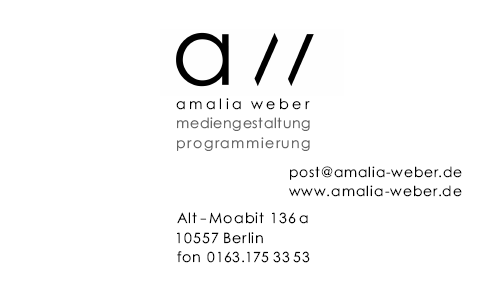 amalia weber card